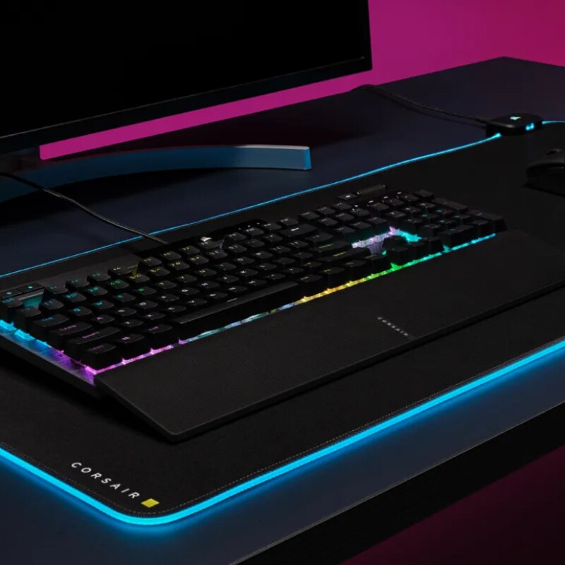 Corsair K70 RGB PRO Mechanical Gaming Keyboard – CHERRY MX SPEED Silver Keyswitches – Black