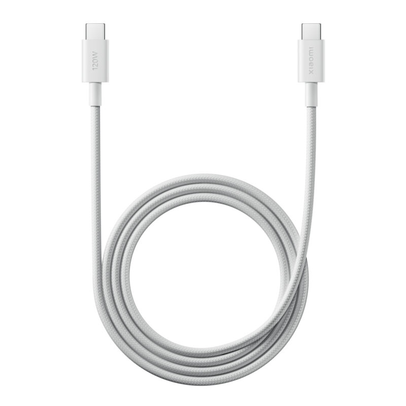 Xiaomi 6A Braided USB Type-C to USB Type-C Cable (1m) – White