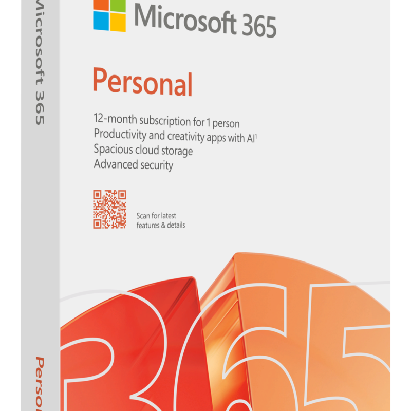 Microsoft M365 Personal English SUB 1Yr Africa Only Medialess