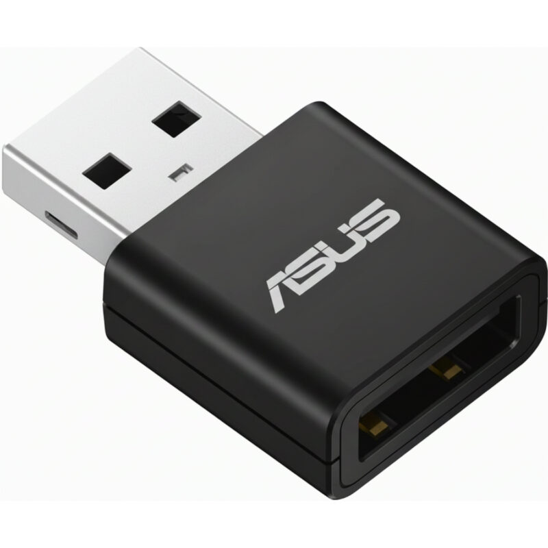ASUS Tri-band Wi-Fi 7 Nano USB Adapter – Bluetooth Compatible