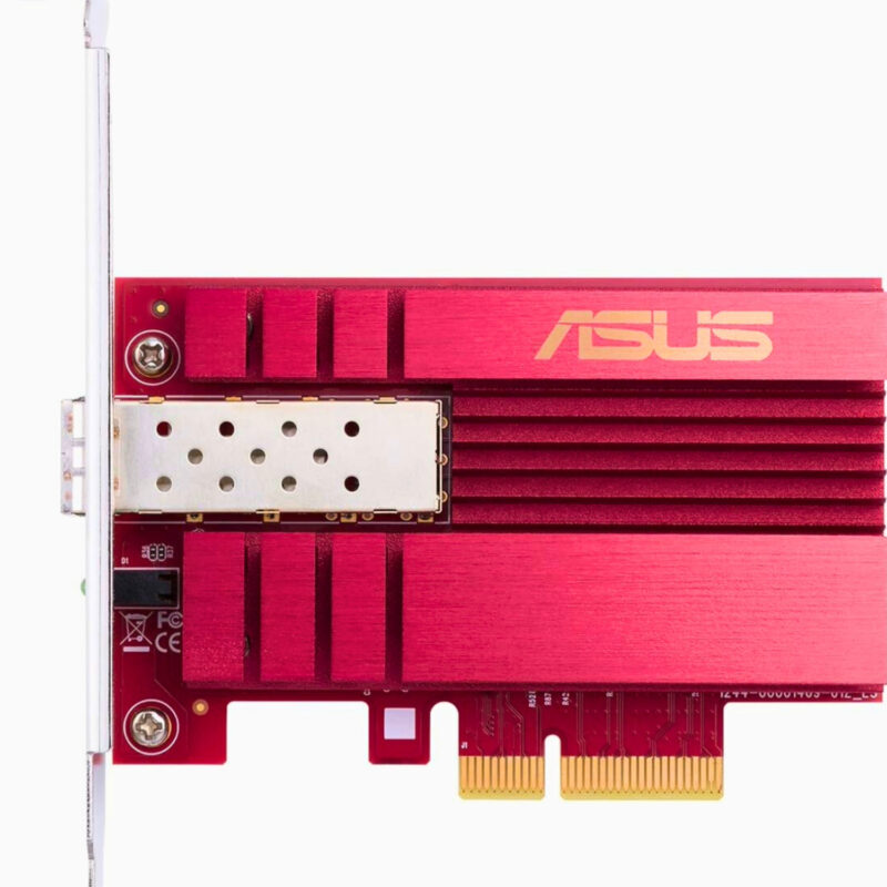 ASUS XG-C100C V3 10Gbps PCIe Network Adapter-RJ45( Red/S)