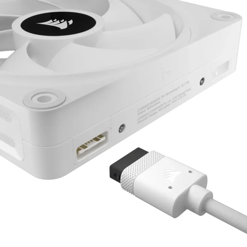 Corsair iCUE LINK QX120 RGB 120mm PWM Fan Expansion Kit – White