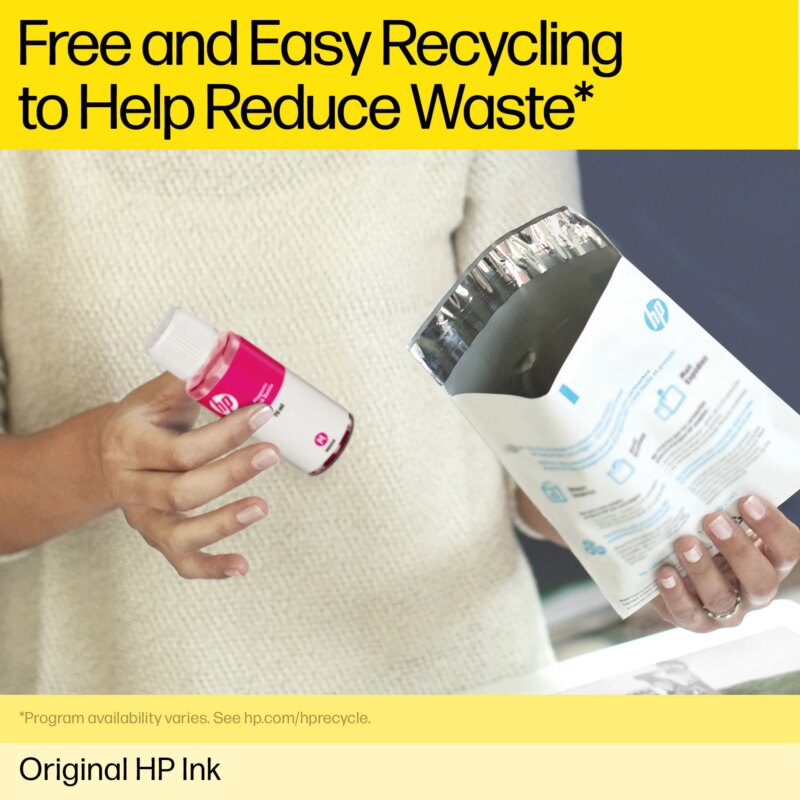 HP GT52 Cyan Original Ink Bottle