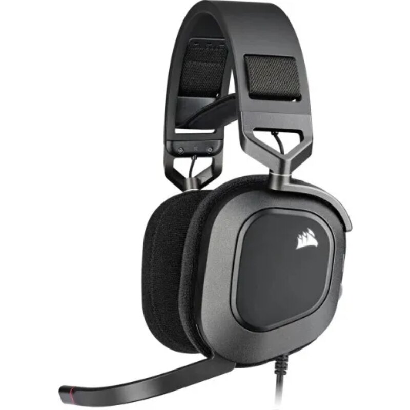 HS80 RGB USB Premium Gaming Headset with 7.1 Surround Sound; Carbon.
