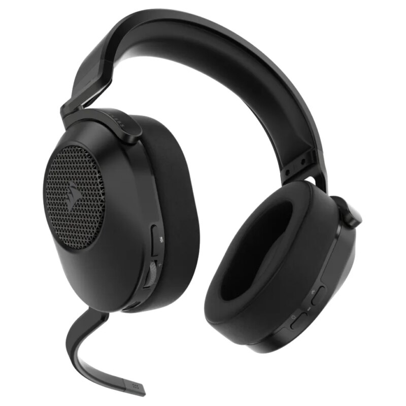 HS65 Wireless Premium Carbon Headset; 50mm Audio Drivers; Omnidirectional Mic – PC/PS.