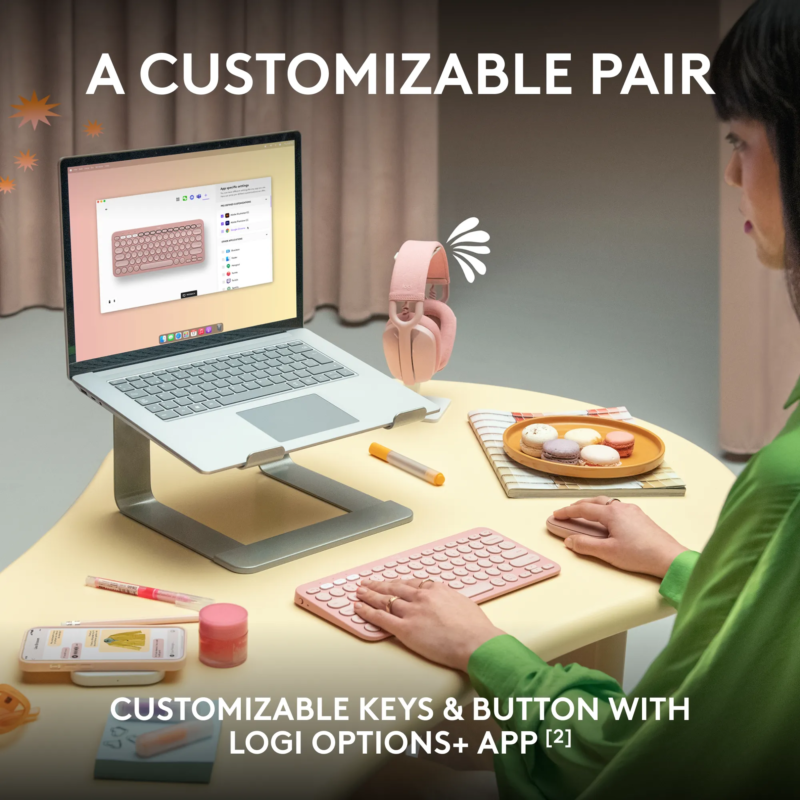 Logitech Pebble 2 a slim wireless keyboard and mouse set