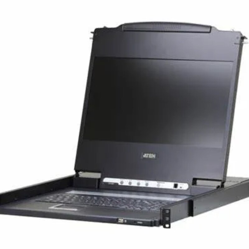 ATEN SINGLE RAIL LCD CONSOLE