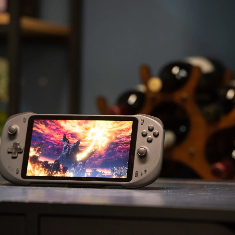 Abxylute One 64G Black with Screen protector; Remote Play Client; XBOX/PS/STEAM and android OS; 7”1920*1080; Up to 8+ hours