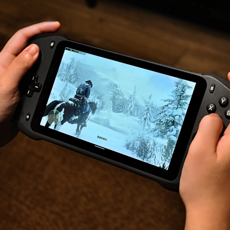 Abxylute One 64G Black with Screen protector; Remote Play Client; XBOX/PS/STEAM and android OS; 7”1920*1080; Up to 8+ hours