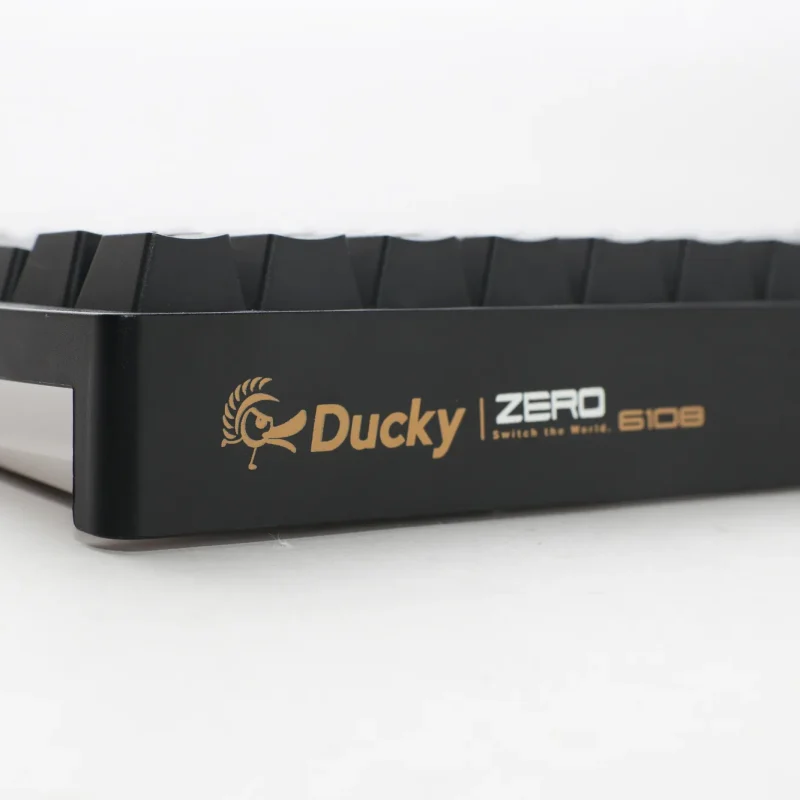 Ducky Keyboard Zero 6108 100% Mechanical Wireless Keyboard; RGB; USB 2.0 / 2.4GHz / BT – Cherry MX2A Red switches.