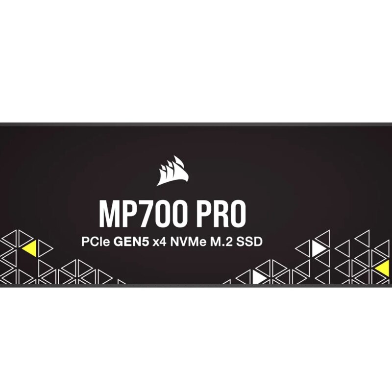 Corsair MP700 PRO 4TB M.2 NVMe PCIe Gen. 5 x4 SSD (no heatsink); Read Up To 12 400MB/s; Write up to 11 800MB/s