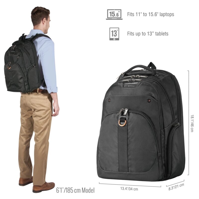 EVERKI EKP121S15 ATLAS 11”-15.6” BACKPACK
