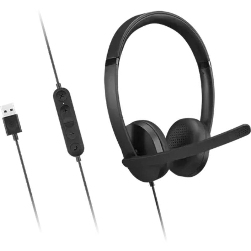 Lenovo USB-A Wired Stereo Gen 2 Headset