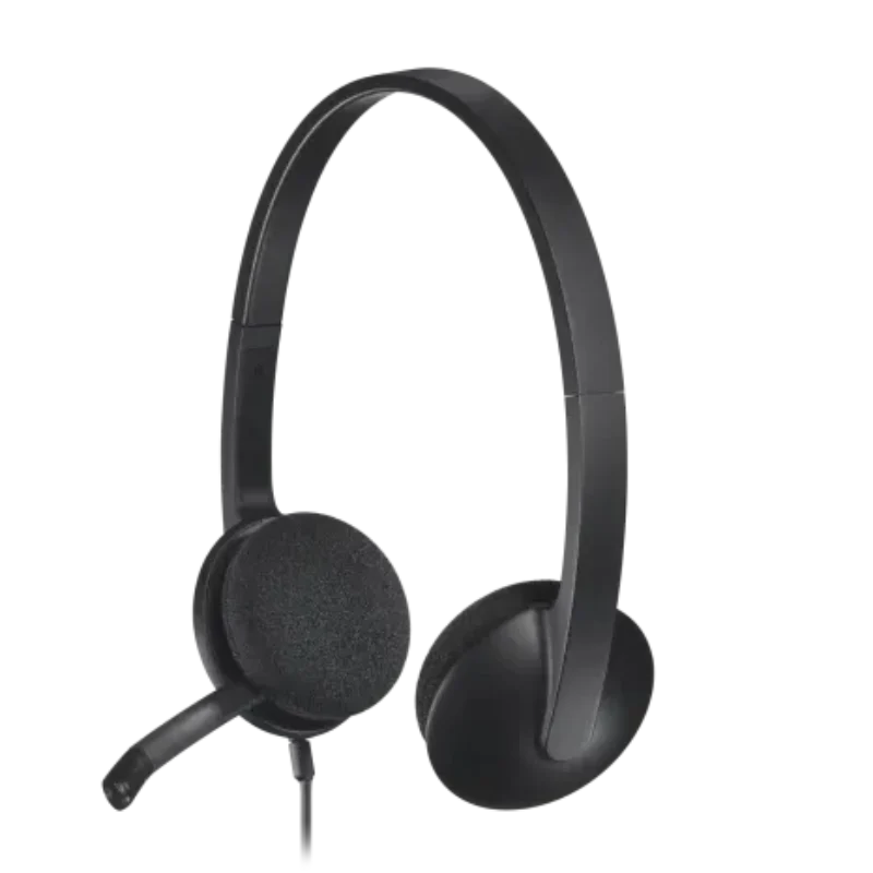 Logitech H340 Black Computer Stereo USB Headset