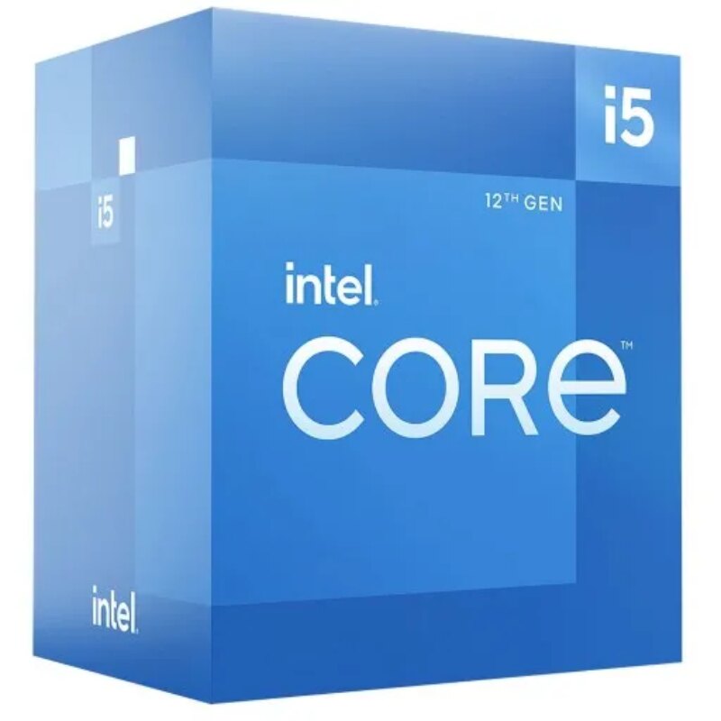 Intel Core i5 12400 Up to 4.4 GHZ; 6 Core (6P+0E); 12 Thread; 18MB Smartcache; 65W TDP – Intel Laminar RM1 Cooler included S RL5