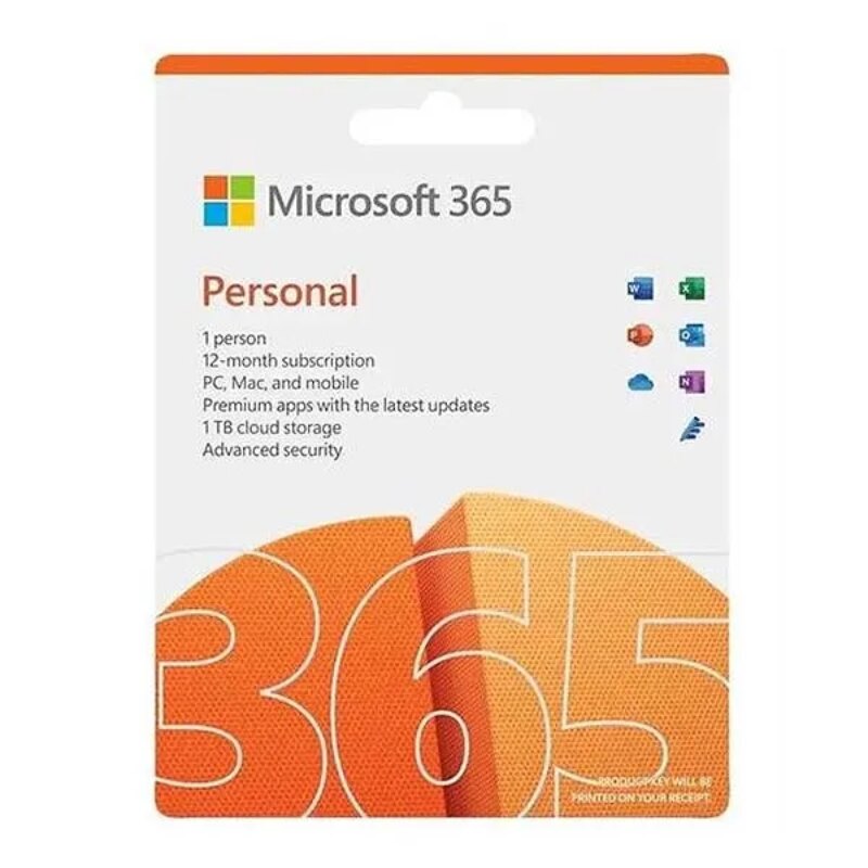 Microsoft 365 Personal ENGL 1 Year Subscription – AFRICA ONLY