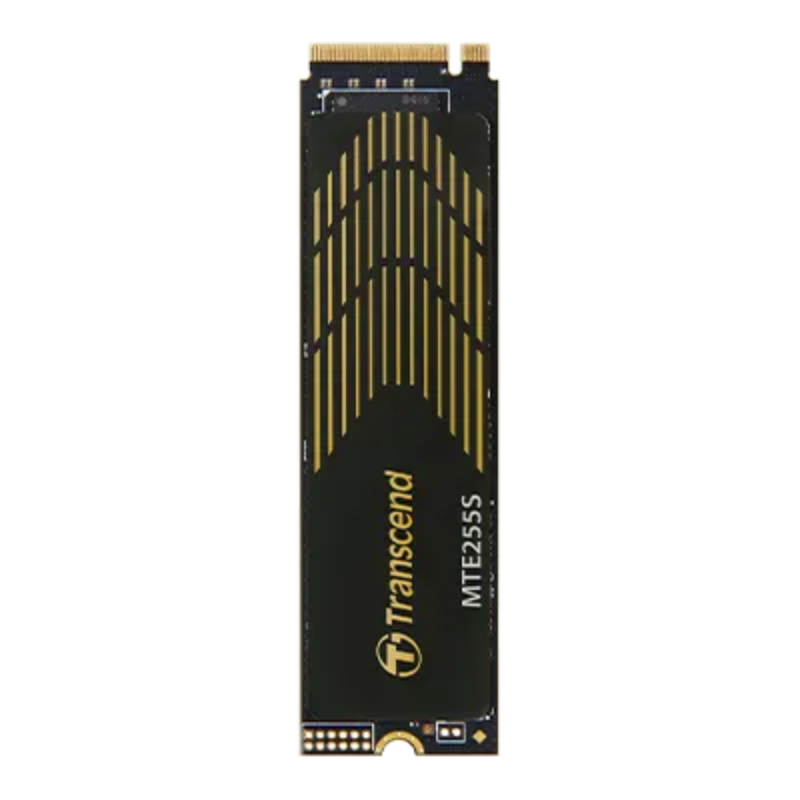 TRANSCEND 1TB MTE255S PCI-E GEN 4X4 M.2 NVMe 2280 SSD 3D NAND -7400 MB/s Read 5200 MB/s Write- Graphen Heat Spreader -600TBW