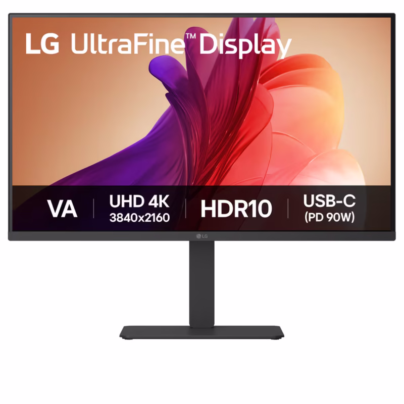 LG UltraFine 32″ 4K UHD VA Monitor with USB-C incl Speakers