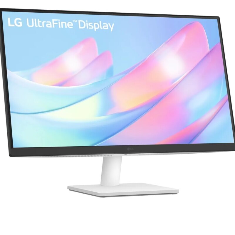 LG UltraFine 27″ 4K UHD IPS Monitor – White