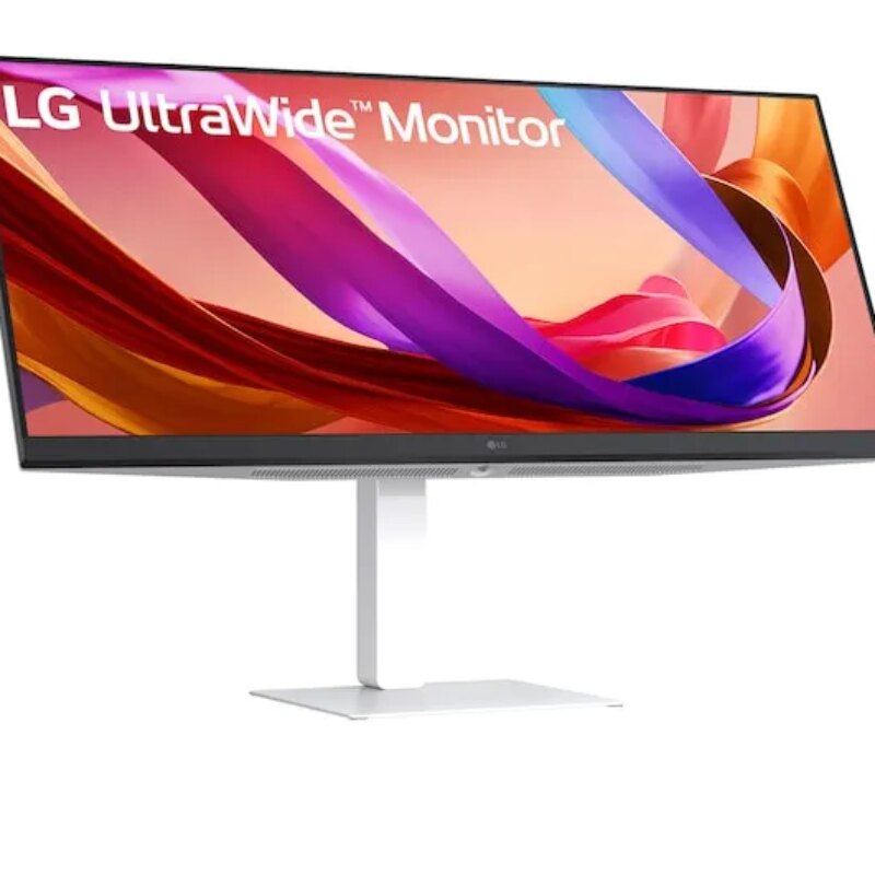LG UltraWide 34″ FHD IPS White Monitor 100Hz USB-C incl Speaker
