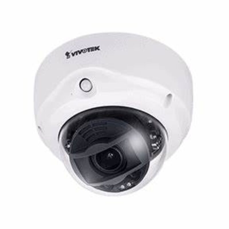 VIVOTEK Outdoor IK10 Dome; H.265 2MP; 2.8mm; 30M IR; WDR Enhanced; Smart Motion; 12V/POE