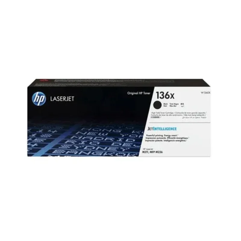 HP 136X Black Original LaserJet Toner Cartridge