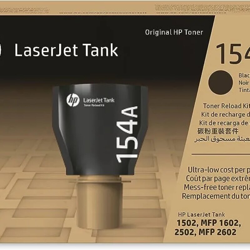 HP 154 A Black Original LaserJet Tank Toner Reload Kit
