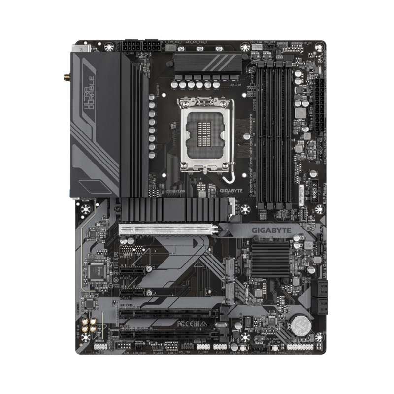 GIGABYTE Intel® Z790 Chipset for LGA 1700; 4x DDR5; 3x M2 G4; HDMI/DP; ATX
