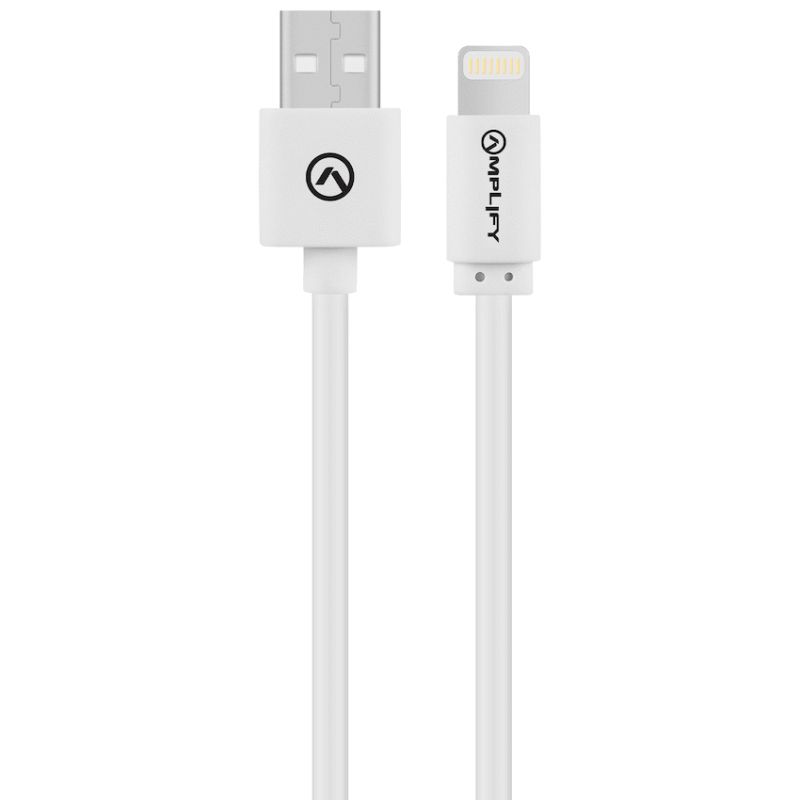 Amplify Lightning Charging Cable for iPhone & iPad – White