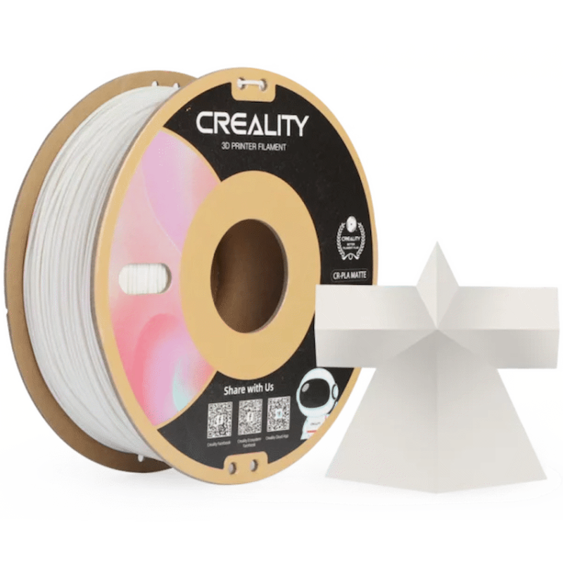 Creality 1.75mm Creality Matt PLA – Gypsum White (1kg)