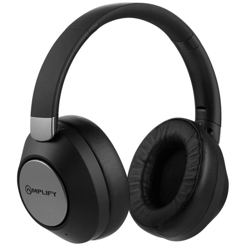 Amplify Onyx Bluetooth Wireless Headphones with ANC – Black