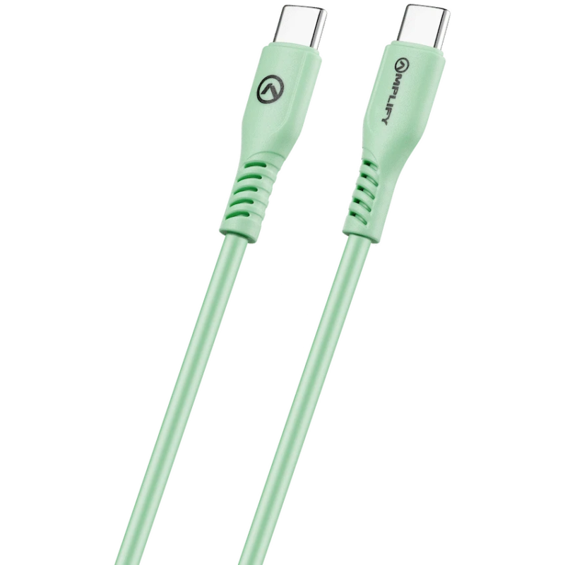 Amplify CoreCharge 1.2m USB-C to USB-C Cable – Teal