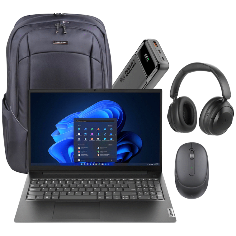 Lenovo 82YU015DSA – V15 AMD Ryzen 5 8/256 Bag+Mouse+Headphone+PB
