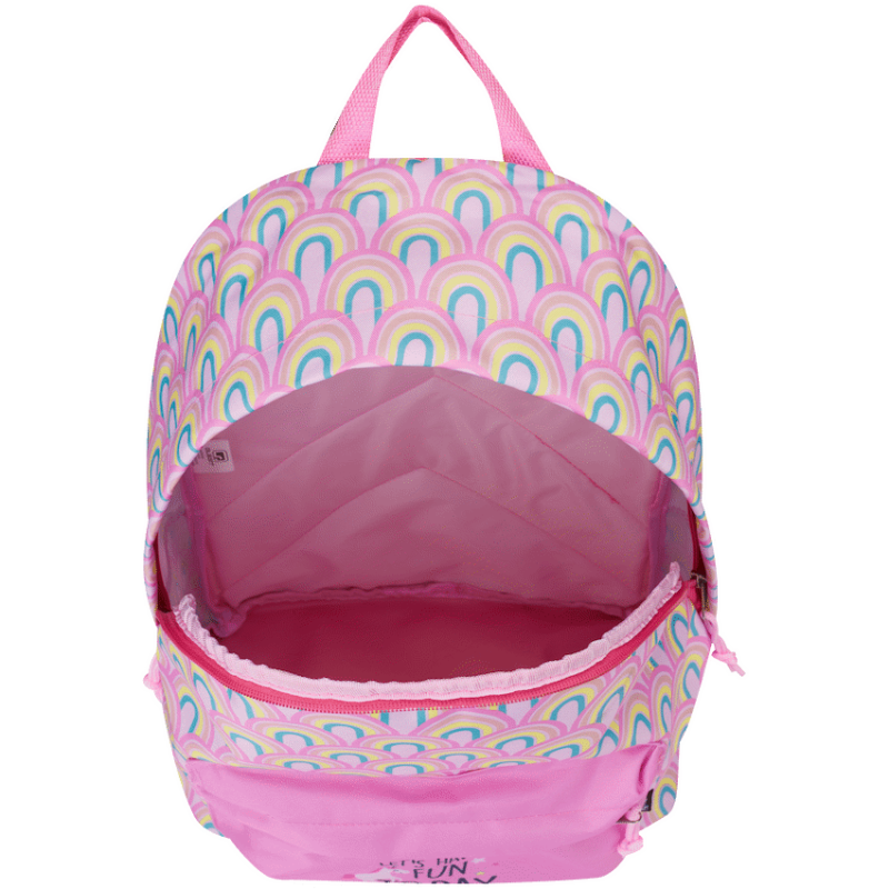 Quest Rainbow Backpack Pink