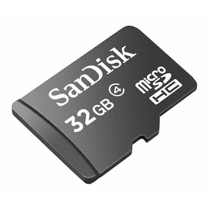 SanDisk 32GB microSDHC memory card (NO ADAPTER)