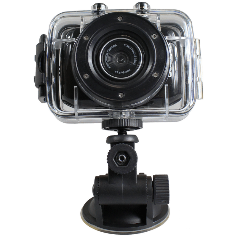 Volkano Excite Cam – HD Action Cam 720P/1.3MP – Black