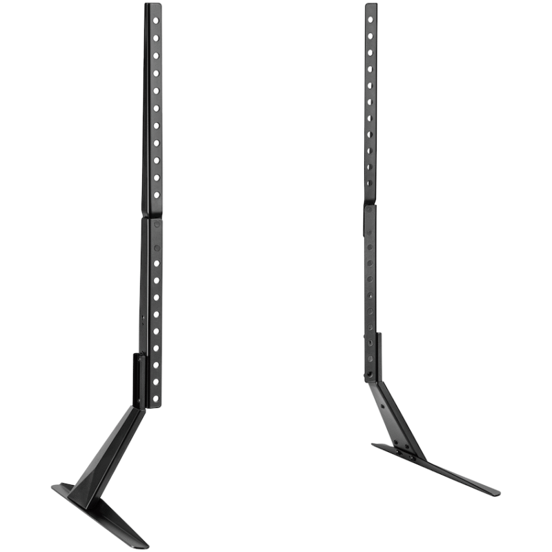 Volkano Steel series Universal Tabletop TV stand for 23″ – 75″ TVs.