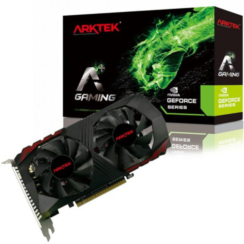 ARKTEK NVIDIA GTX 1050Ti 4GB, 128bit, 1xDVI,1xHDMI,1x DP, Retail
