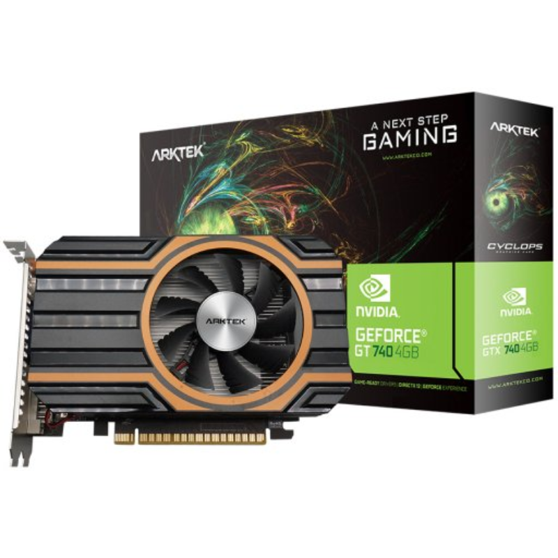 Arktek Nvidia GT740 4GB DDR5 128-bit HDMI / DVI / VGA Graphics Card