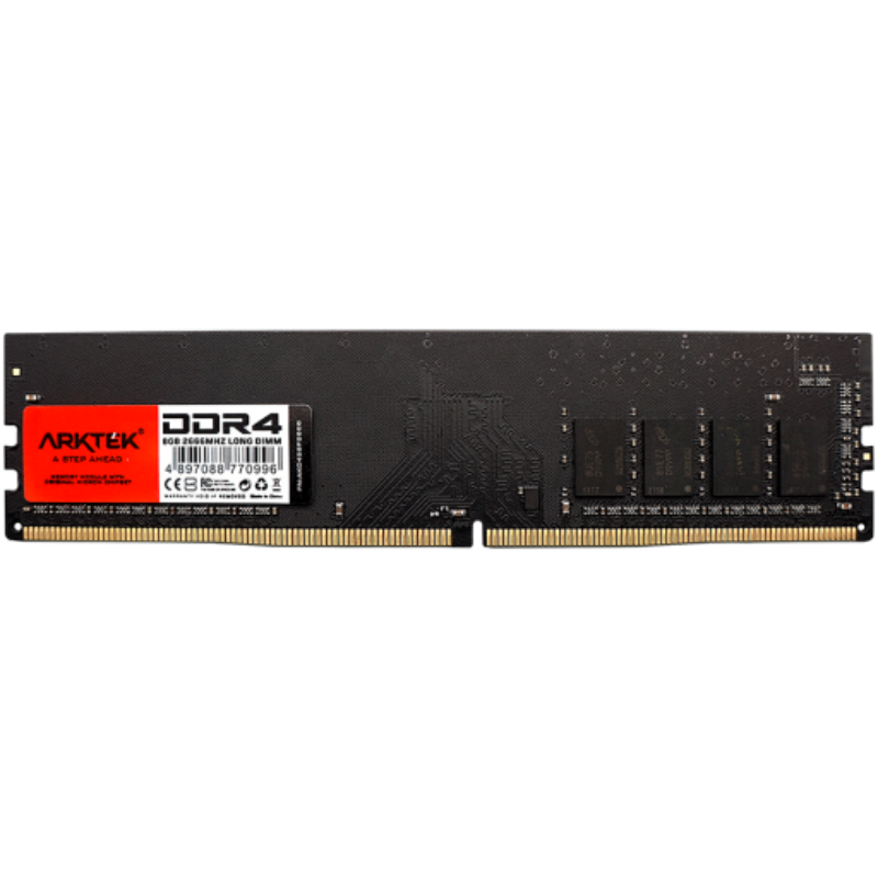 Arktek Memory 8GB DDR4 PC-3200 DIMM RAM Module for PC Desktop