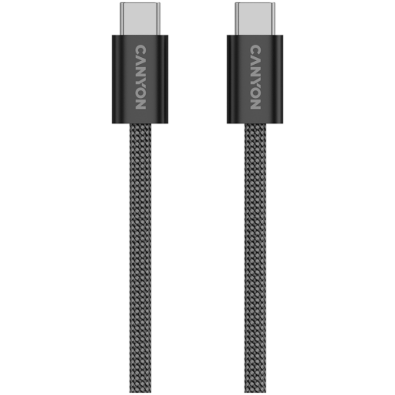 CANYON cable OnWire 60MG C-C 60W Magnet Braided 1m Black