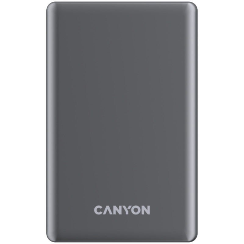 CANYON power bank OnPower 510 slim Magnetic 10000 mAh PD20W Dark Grey