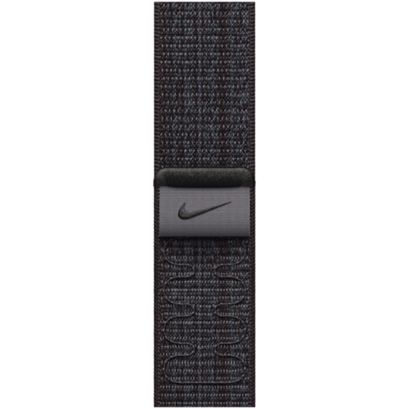 45mm Black/Blue Nike Sport Loop