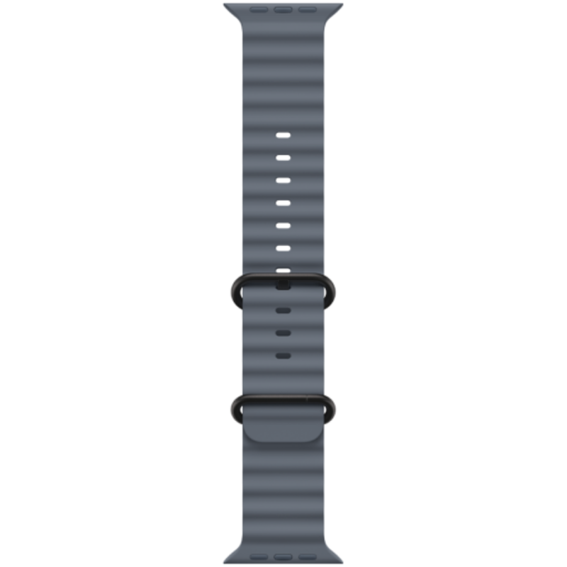 49mm Anchor Blue Ocean Band – Black Titanium Finish