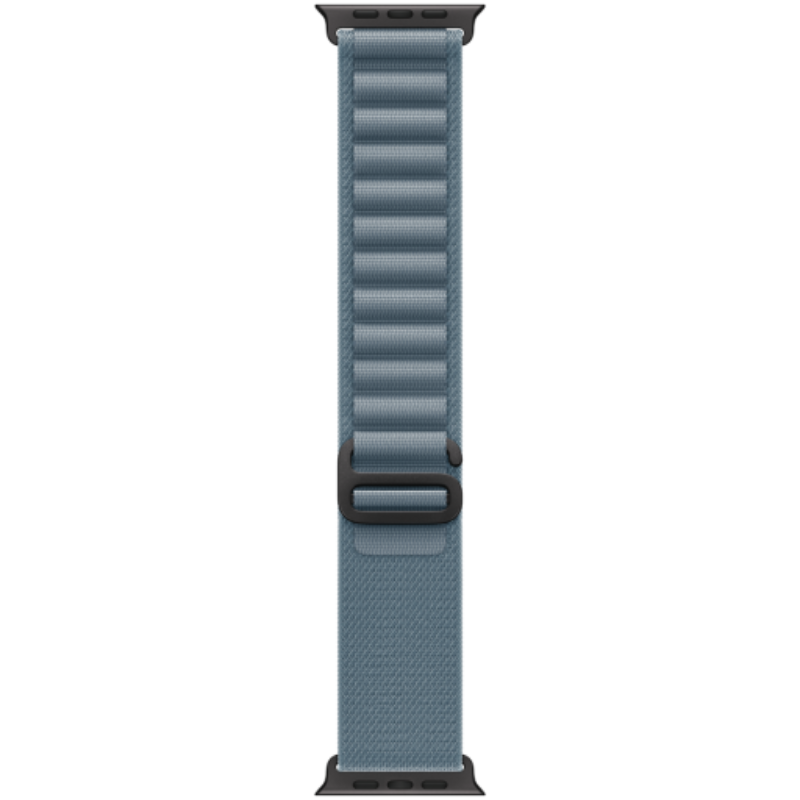 49mm Light Blue Alpine Loop – Small – Black Titanium Finish