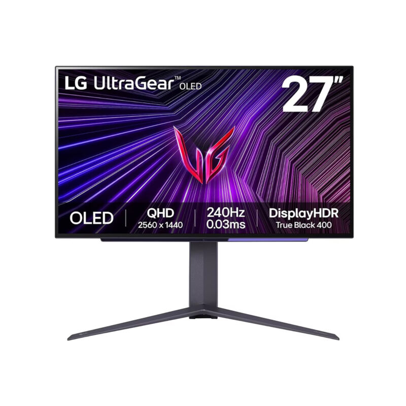 LG UltraGear 27″ OLED QHD Gaming Monitor