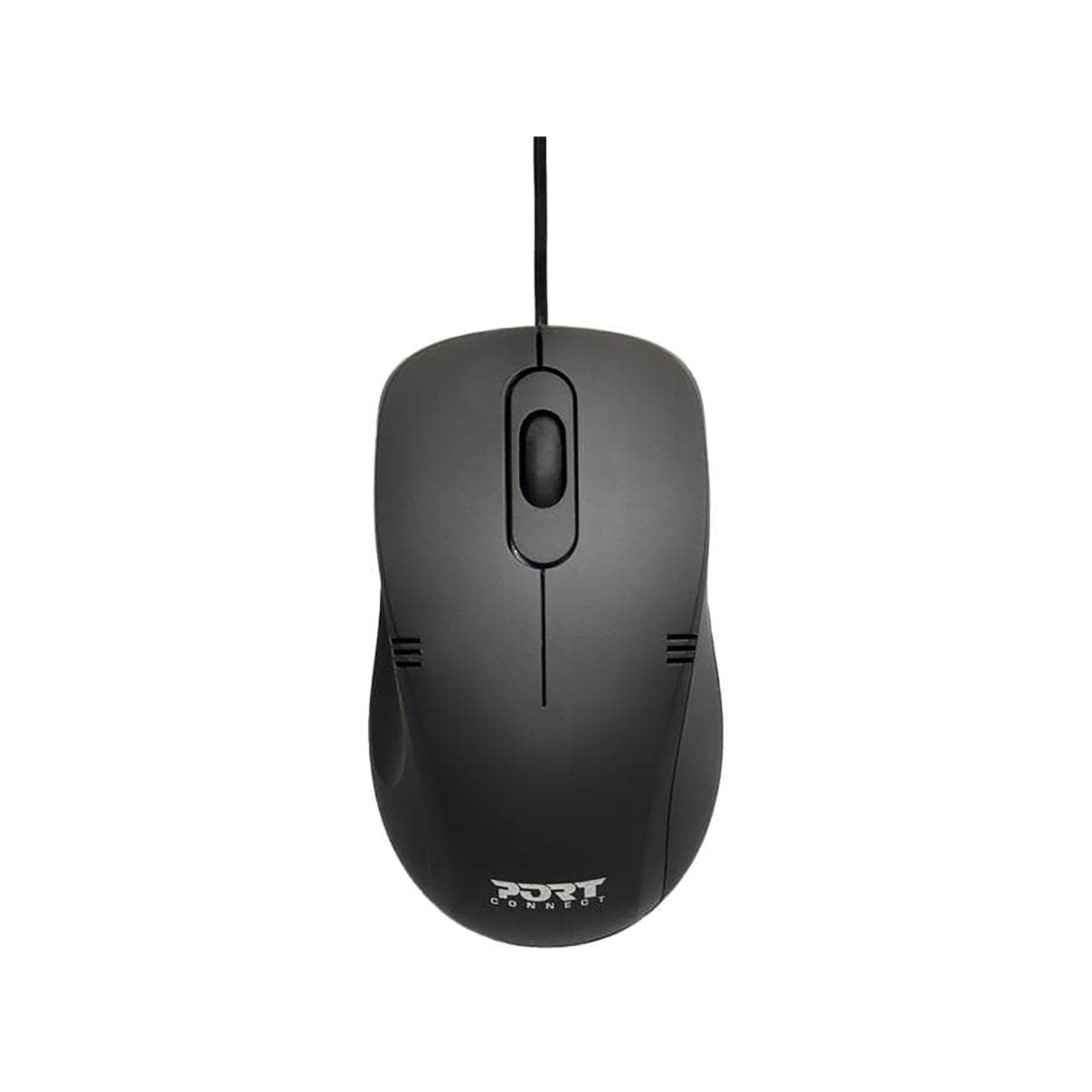 Port Professional Wired Black Mouse