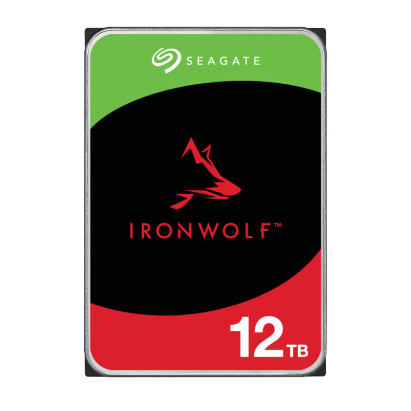 Seagate Ironwolf 12TB 256MB 7200 RPM 3.5″ SATA NAS HDD