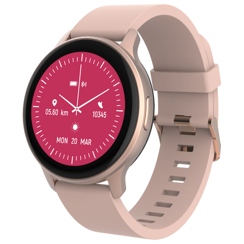 Volkano Active Tech Trend series Watch with heart rate monitor – Gold