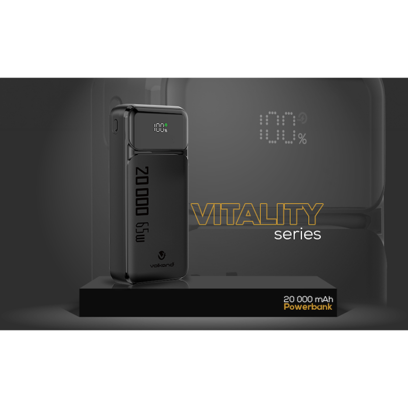 VolkanoX Vitality Series PD 65w 20000mah Power Bank